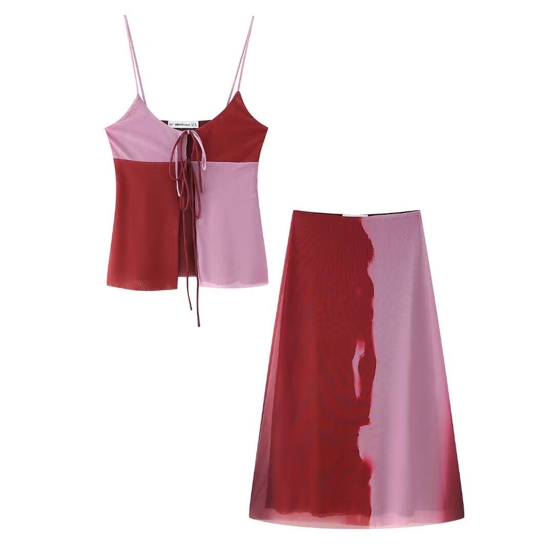 Two piece casual Tulle