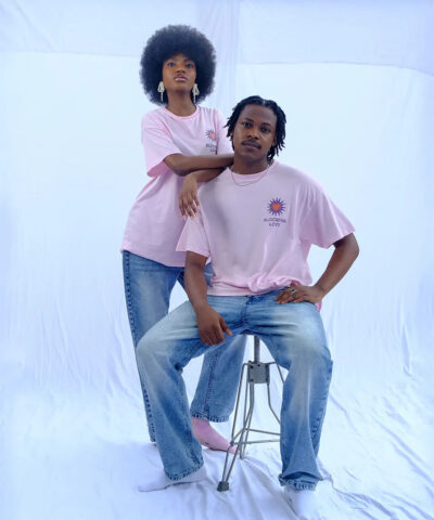 Blooming Love T-shirt in Light Pink