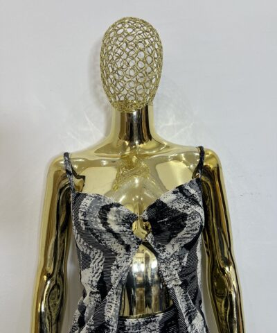 Mesh O-ring top and skirt set