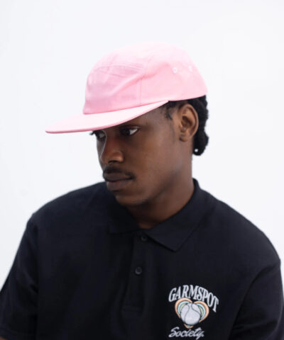 Five Panel Cap in Pink