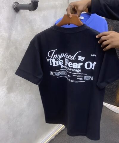 Graphic T shirt in Black