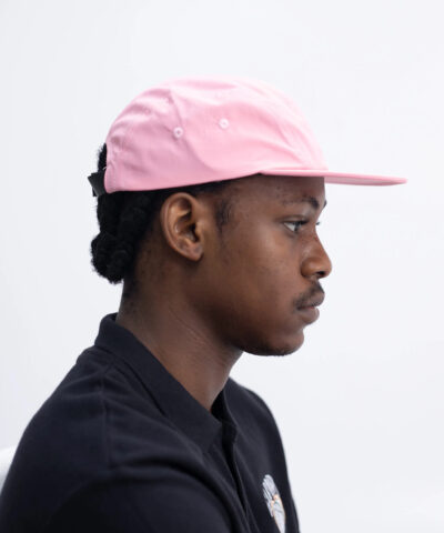 Five Panel Cap in Pink