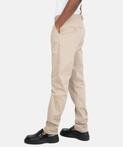 Straight Chino Trousers in Sand