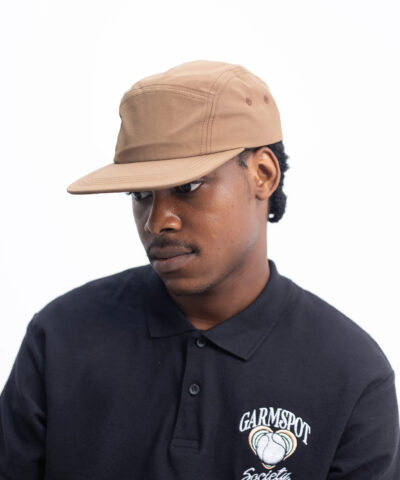 Five Panel Cap in Brown