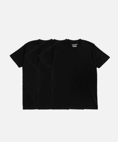 3 Pack T-shirts in Black